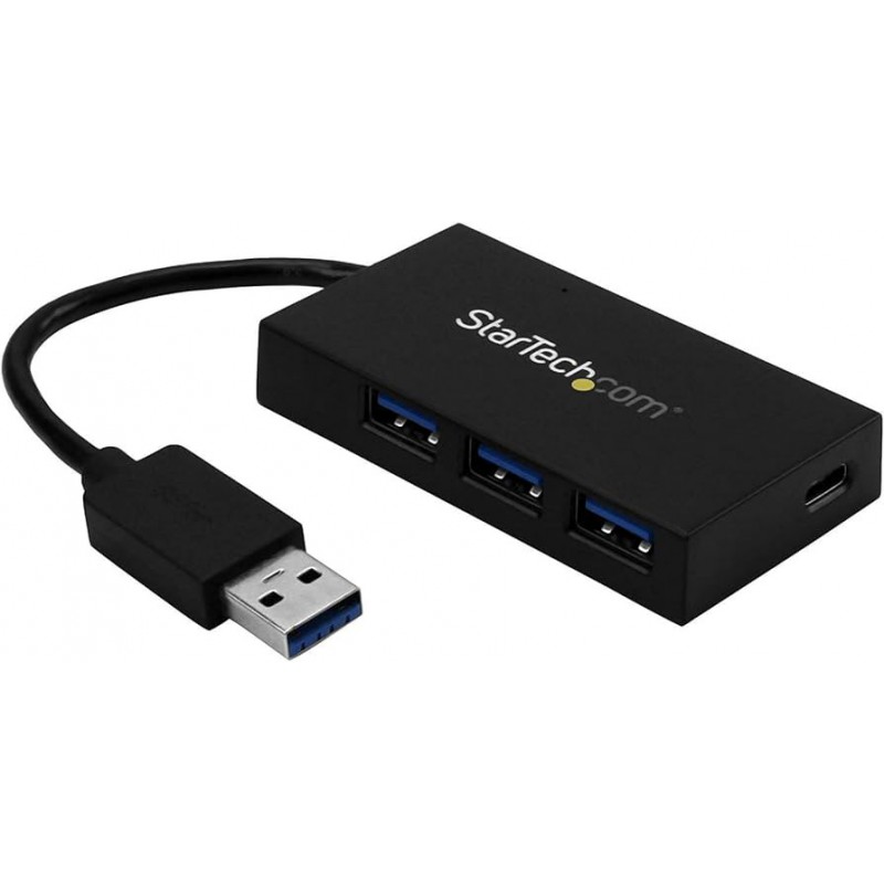 ᐅ Hub USB 3.0 de 4 Puertos 5Gbps 4A de Startech.com cables