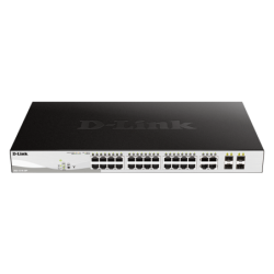 Switch de Red PoE DGS-1210-28P con 24 Puertos Gigabit