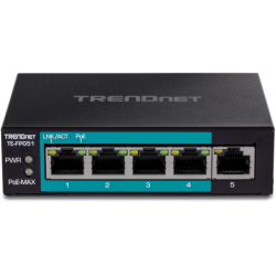 Switch Ethernet PoE de 5...