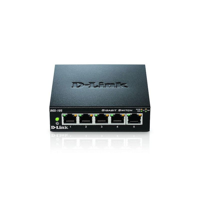 ᐅ Switch Ethernet 5 puertos 10/100/1000Mbps Plug&Play no administrado de  Dlink, Switches en Gestión de Compras Empresariales S.A.S.