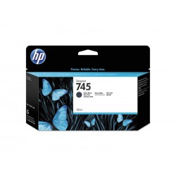 Cartucho de tinta DesignJet HP 745 de 130 ml negro mate Cartucho de tinta DesignJet HP 745 de 130 ml negro mate