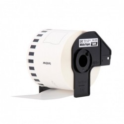 Cinta de Papel DK2251 Negro/Rojo