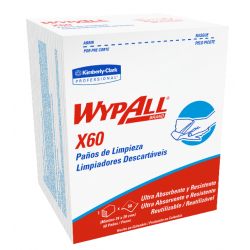 Paños Wypall X 60 QUARTERFOLD (34 x 29 cm) Paños Wypall X 60 QUARTERFOLD (34 x 29 cm)