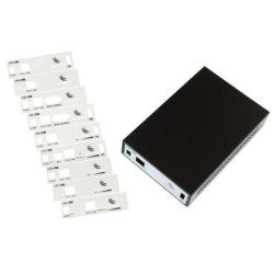 Caja de Aluminio Negro para...
