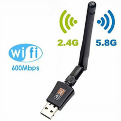 Adaptador Wi-Fi USB Dual...
