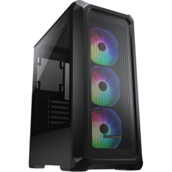 ARCHON 2 Mesh Black: Panel Frontal de Malla con Ventilación ARGB