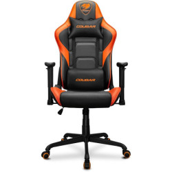 Silla Armor Elite - Ergonómica, Estable y Ajustable con Cuero PVC de Primera