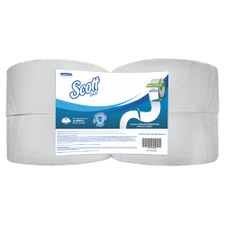 Papel Higiénico Scott Blanco x 4 unidades x 250 mts Doble Hoja Con Pre Corte (60cm) Con Smell Clean- ROLLO JUMBO Papel Higiénico Scott Blanco x 4 unidades x 250 mts Doble Hoja Con Pre Corte (60cm) Con Smell Clean- ROLLO JUMBO
