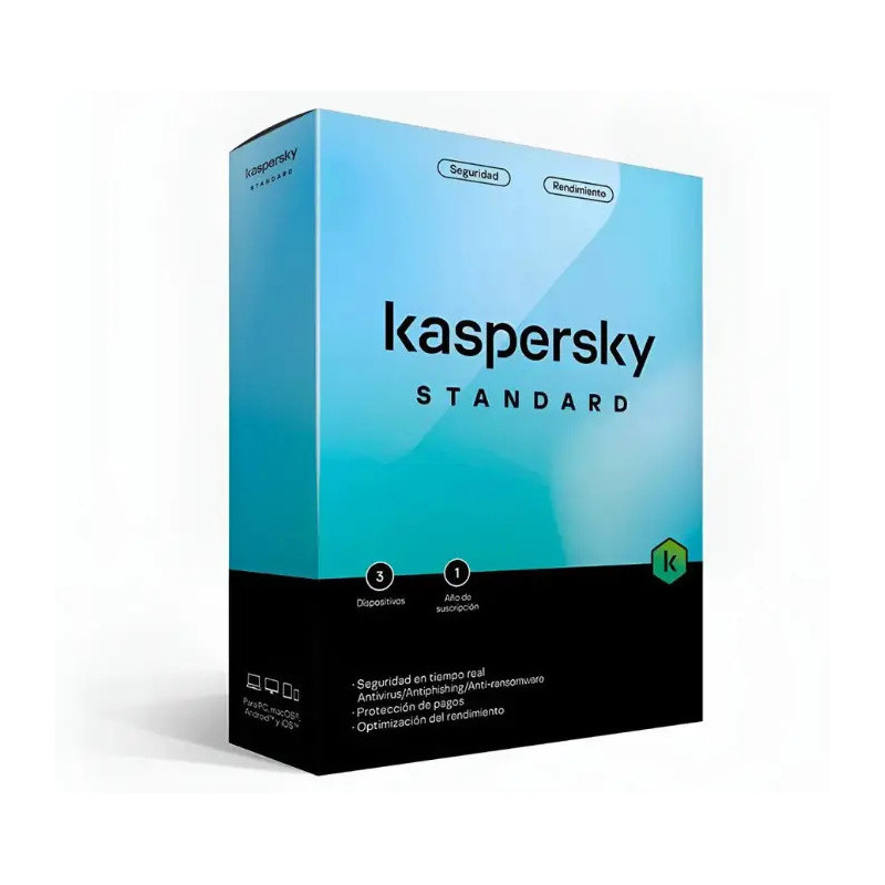 Kaspersky STANDARD - Renovación para... Kaspersky STANDARD - Renovación para...