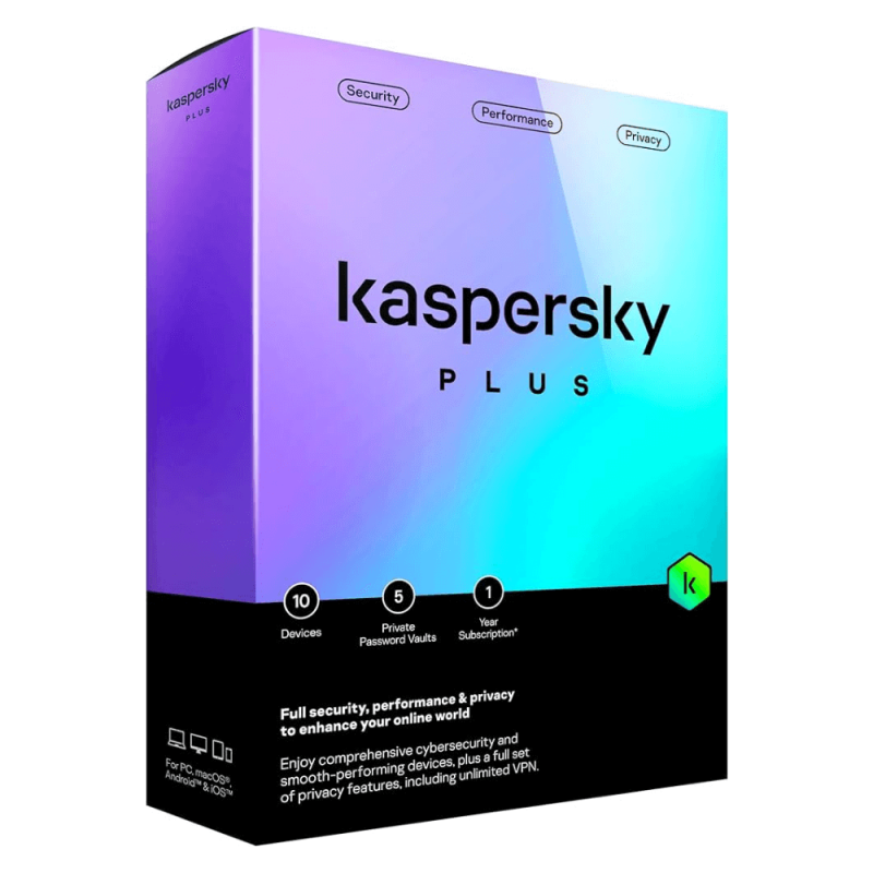Kaspersky PLUS para 1 Dispositivo - 2... Kaspersky PLUS para 1 Dispositivo - 2...