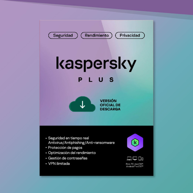 Kaspersky PLUS - Protección para 10... Kaspersky PLUS - Protección para 10...