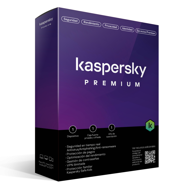 Kaspersky Premium Protección para 1... Kaspersky Premium Protección para 1...