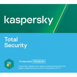 Kaspersky Total Security | 1 a 10 dispositivos | 1 a 3 años Kaspersky Total Security | 1 a 10 dispositivos | 1 a 3 años