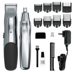 Recortadora Wahl para Detalado y Retoques - Kit de 8 Piezas (SKU: 3000034)