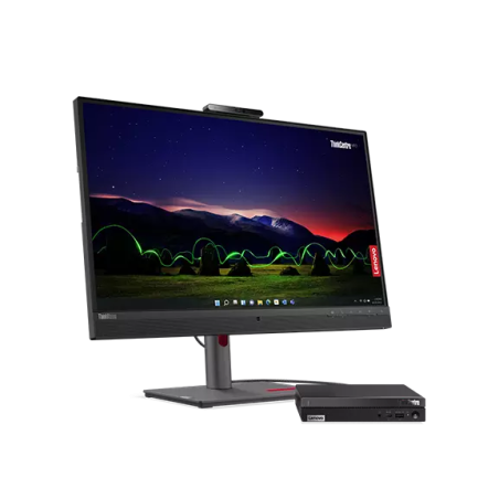 Alquiler Compacto Lenovo Tiny NEO 50Q con Monitor de 23.8" y Windows 11 Pro