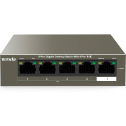 Switch TENDA TEG1105P-4-63W: Rendimiento Avanzado en Red