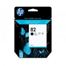 Cartucho de tina DesignJet HP 82 negro de 69 ml Cartucho de tina DesignJet HP 82 negro de 69 ml