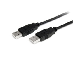 Cable USB 2.0 A a A de 1m -...