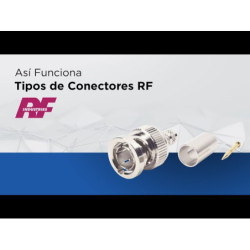 Adaptador BNC Macho a RCA...