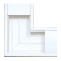 Sección en L PVC Blanco...