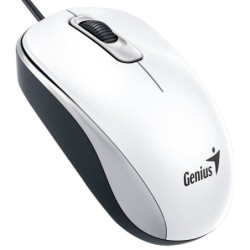 Mouse retráctil blanco GENIUS