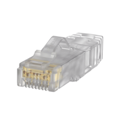 Conector RJ45 Cat6A Chapado...