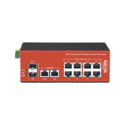 Switch Industrial PoE+ no...