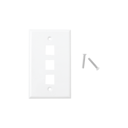 Placa de pared de 3 puertos...