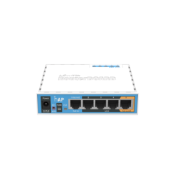 (hAP) Router MIKROTIK 4 Puertos con Wi-Fi 2.4 GHz