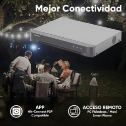 DVR Hikvision Lite 5MP con...