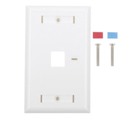 Placa de Pared de 1 Puerto...