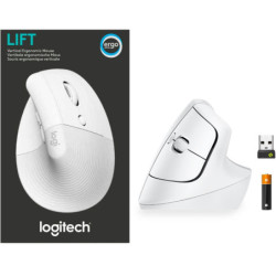 Mouse Logitech Vertical Blanco
