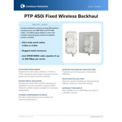 Radio Backhaul PTP450i...