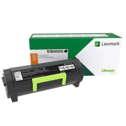 Toner Lexmark 51B4000 Negro...