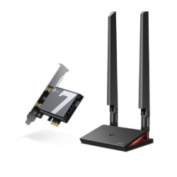 BE9300 Adaptador PCI Express TriBand WiFi 7 y Bluetooth para Redes y Display Inalámbrico