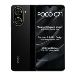 POCO C71 Black - Smartphone...