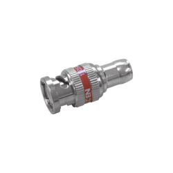 Conector BNC coaxial RG59 para HD de compresión con franja roja Conector BNC coaxial RG59 para HD de compresión con franja roja