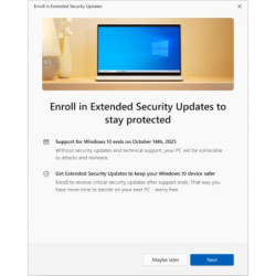 Windows 10 ESU Año 3...