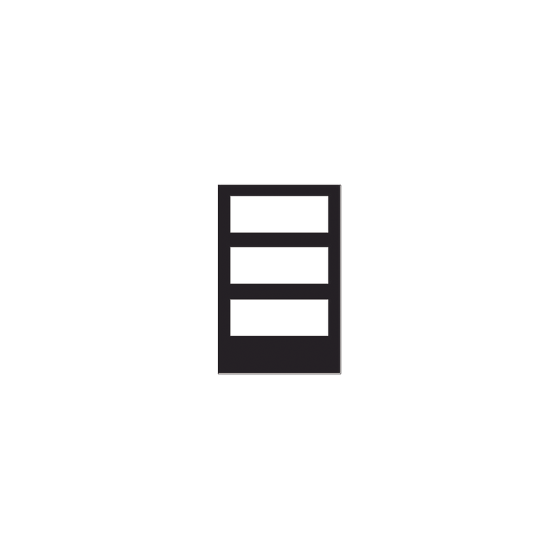 Puerta Negra para Gabinete de 3... Puerta Negra para Gabinete de 3...