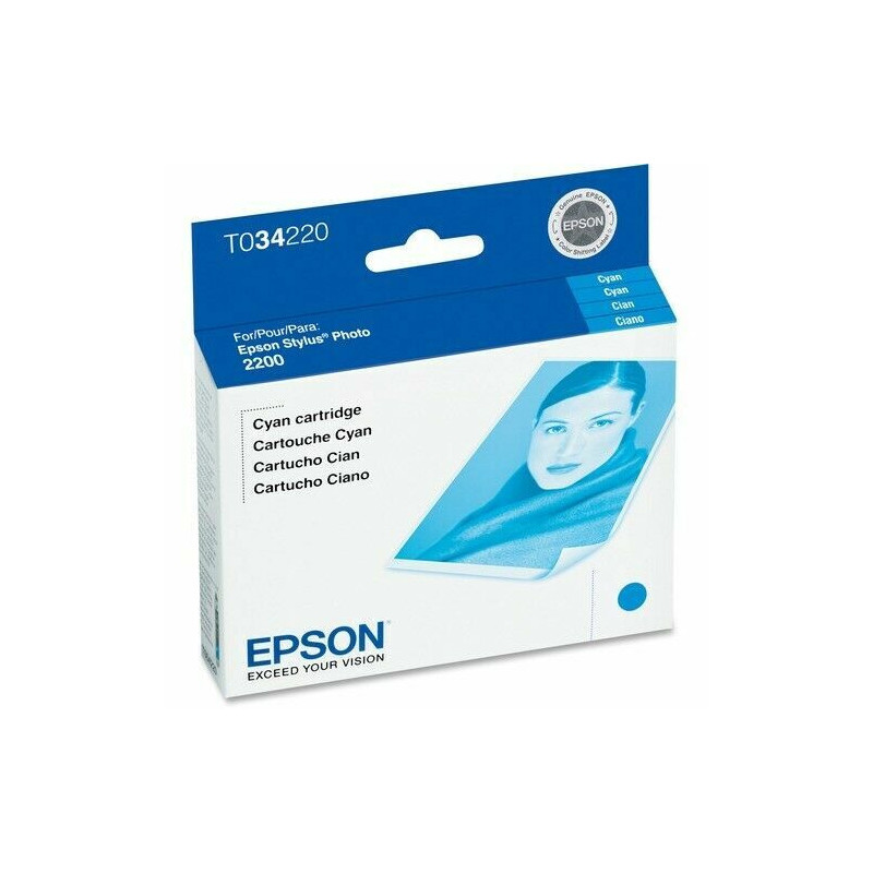 Cartucho de Tinta Epson T770 Cian 25... Cartucho de Tinta Epson T770 Cian 25...