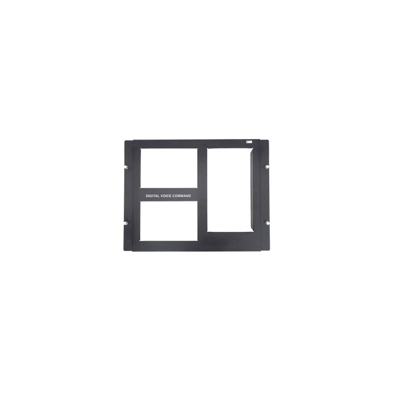 Placa de 2 Filas para DVC Negra -... Placa de 2 Filas para DVC Negra -...