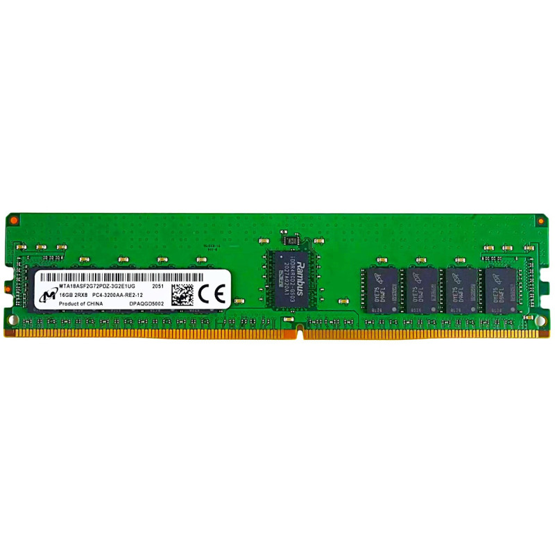 Micron 16GB DDR4-3200 RDIMM... Micron 16GB DDR4-3200 RDIMM...