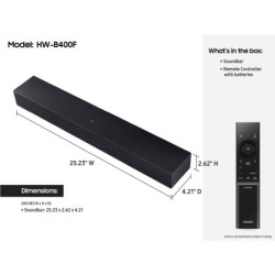 Samsung Sound Bar B400F 2CH...