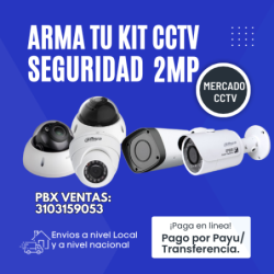 Cámara Domo Dahua 2MP...