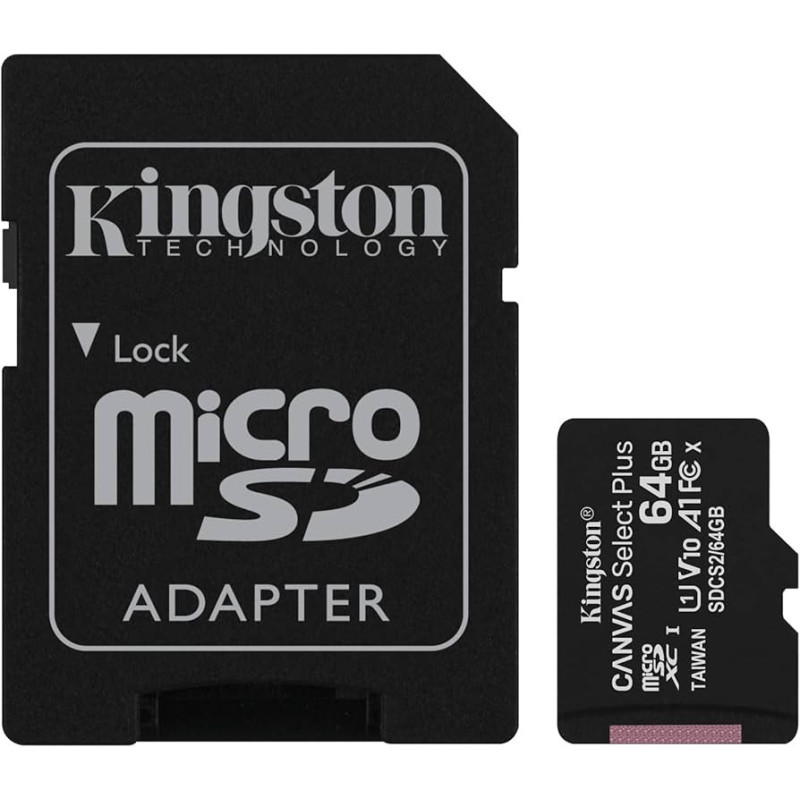 Memoria Micro SD Kingston Canvas... Memoria Micro SD Kingston Canvas...