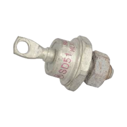 Diodo Schottky de Potencia SD-51, Rectificador de Silicio VRRM-45V, IF-60A, Catodo en Base del DO-5. Diodo Schottky de Potencia SD-51, Rectificador de Silicio VRRM-45V, IF-60A, Catodo en Base del DO-5.