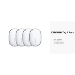 Xiaomi Tag 4 Pack -...