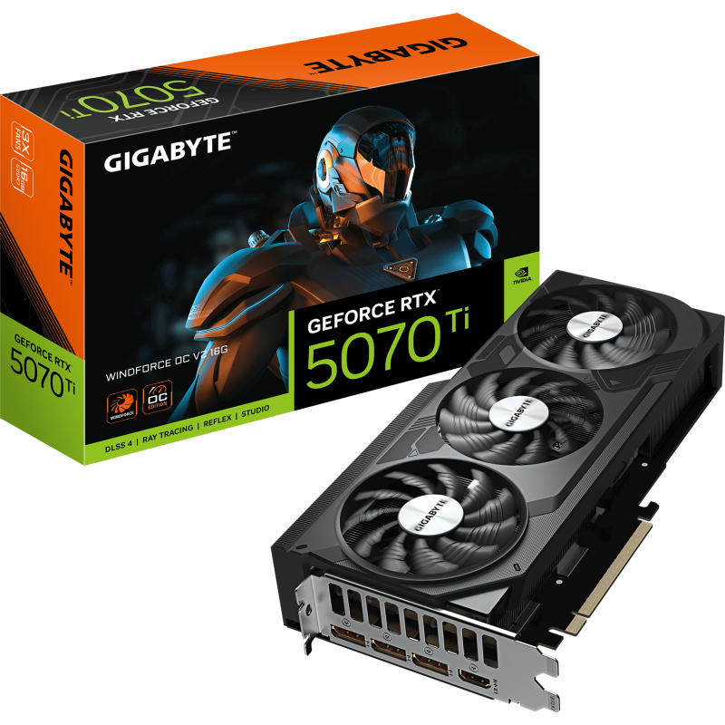 Gigabyte GeForce RTX 5070 Ti... Gigabyte GeForce RTX 5070 Ti...