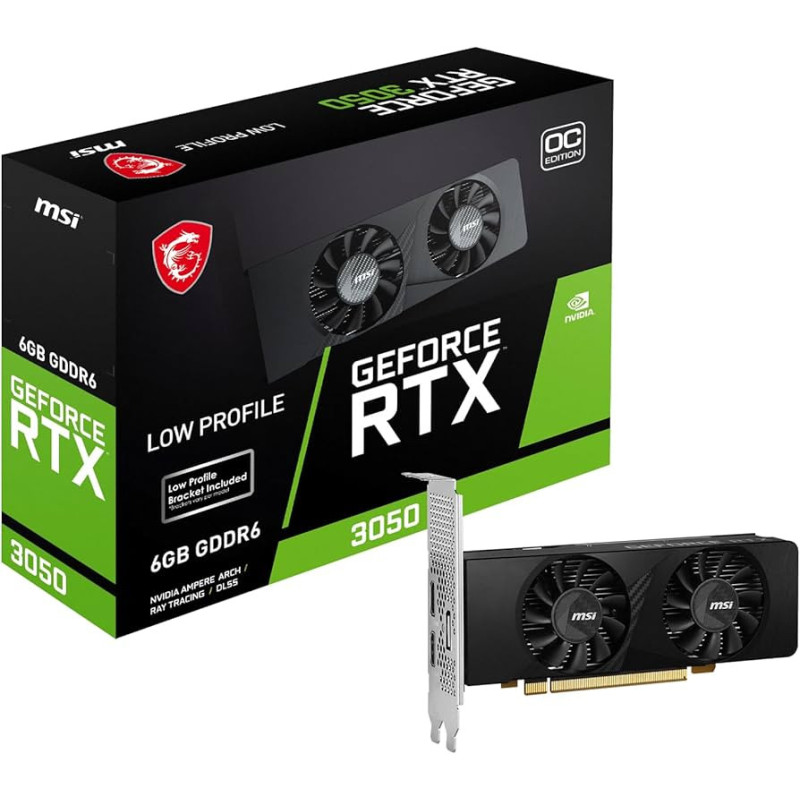Tarjeta Gráfica RTX 3050 6GB Low Profile Tarjeta Gráfica RTX 3050 6GB Low Profile