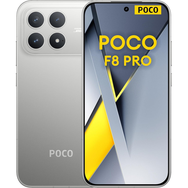 POCO F8 Pro Titanium Silver 12GB RAM... POCO F8 Pro Titanium Silver 12GB RAM...